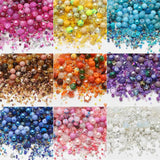 40g Colorful Mixed Seed Beads Glass Round Beads DIY Bracelet Charms