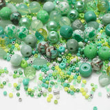 40g Colorful Mixed Seed Beads Glass Round Beads DIY Bracelet Charms