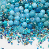 40g Colorful Mixed Seed Beads Glass Round Beads DIY Bracelet Charms