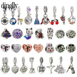 10pcs Silver Star Earth Beads Animal Charm for DIY Crafts