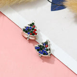10pcs Silver Star Earth Beads Animal Charm for DIY Crafts