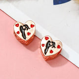 10pcs Silver Star Earth Beads Animal Charm for DIY Crafts