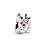 Autumn Leaves Frog Hedgehog Charm Pendant Owl Beads for Couple Charm Bracelets