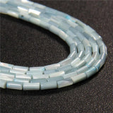 4x8mm Dyed Shell Beads Round Tube Pearl Loose Beads for Jewelry Making