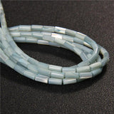 4x8mm Dyed Shell Beads Round Tube Pearl Loose Beads for Jewelry Making