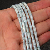 4x8mm Dyed Shell Beads Round Tube Pearl Loose Beads for Jewelry Making