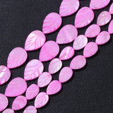 Colorful Leaves Shell Bead Mother of Pearl Beads for Jewelry Making DIY