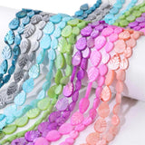 Colorful Leaves Shell Bead Mother of Pearl Beads for Jewelry Making DIY