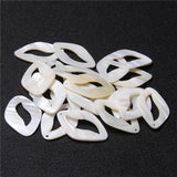 Oval Shell Pendant Mother of Pearl Beads DIY