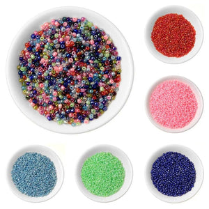 Colorful Czech Glass Beads for DIY Jewelry Making