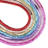 Nano-Plating Hematite 5x2mm Spacer Beads