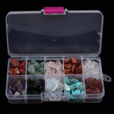 Gemstone Chip Beads Spacer Charms for DIY Bracelet Jewelry