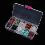 Gemstone Chip Beads Spacer Charms for DIY Bracelet Jewelry
