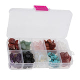 Gemstone Chip Beads Spacer Charms for DIY Bracelet Jewelry
