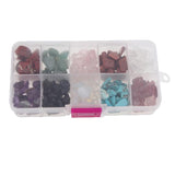 Gemstone Chip Beads Spacer Charms for DIY Bracelet Jewelry