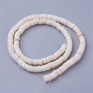 Dyed Shell Beads For DIY Necklace Bracelet 4.9~6x1~6mm