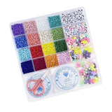 Colorful Beads Set Jewelry Making Handcraft DIY
