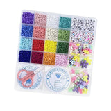 Colorful Beads Set Jewelry Making Handcraft DIY