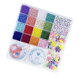 Colorful Beads Set Jewelry Making Handcraft DIY