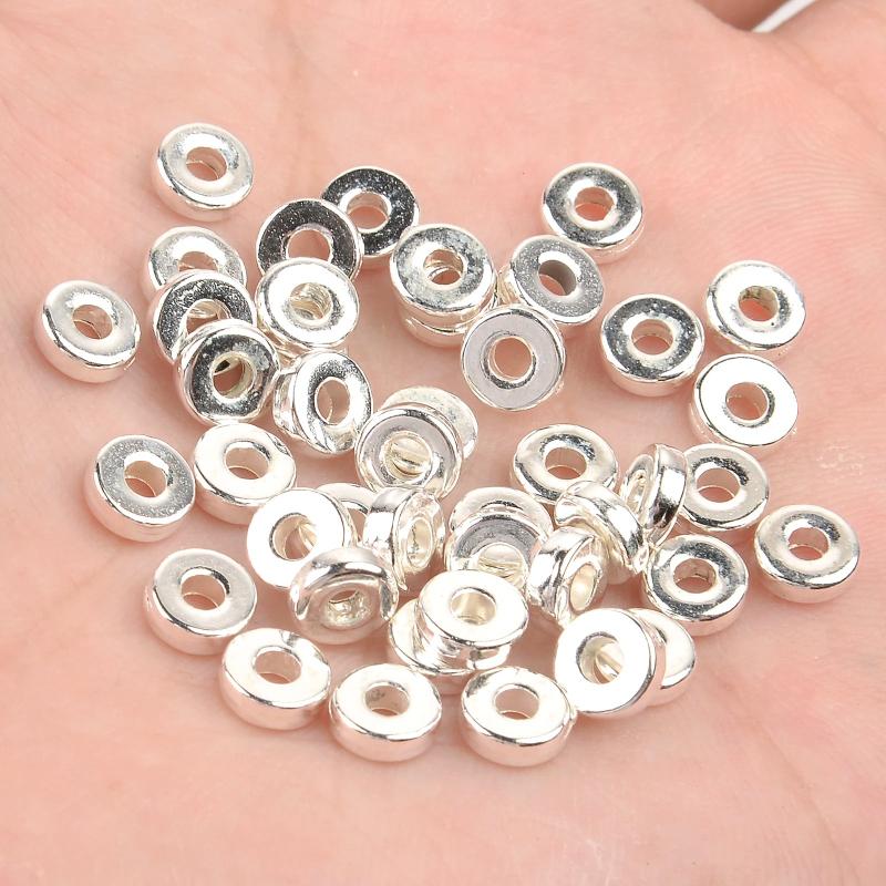100-500Pcs Mixed Plated CCB Seed Spacer Beads for Jewelry Making