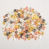 100-500Pcs Mixed Plated CCB Seed Spacer Beads for Jewelry Making