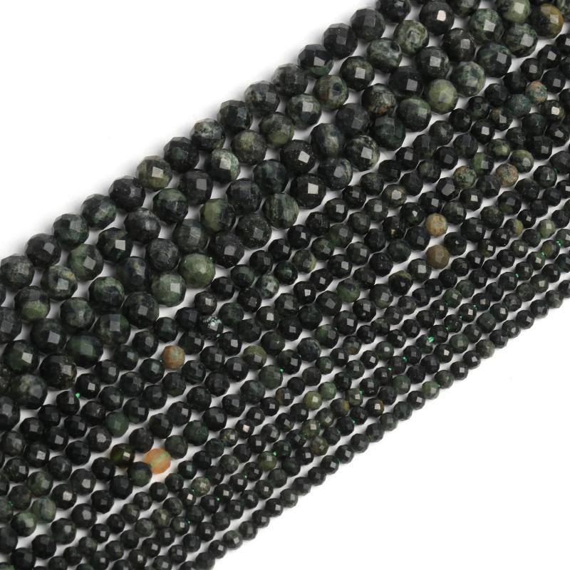 Natural Stone Beads Sunstone Amazonite Quartz Loose Spacer Waist Beads