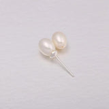 10pcs Freshwater Pearls Water Drop Beads DIY Jewelry Making Women 6-7mm