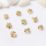 20pcs 14K Plate Brass Spacer Beads for DIY Jewelry Making