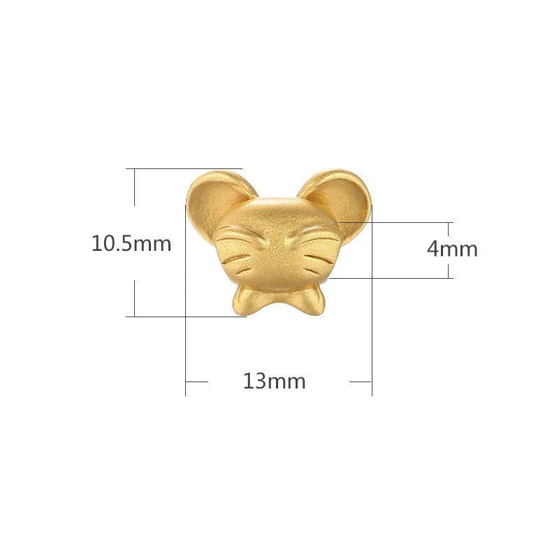 Plated Animal Snake Bead Charms for Jewelry Making DIY