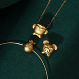 Plated Animal Snake Bead Charms for Jewelry Making DIY
