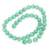 10mm Natural Stone Bead DIY Jewelry Making Green E