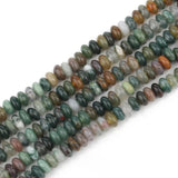 Pink Quartz Rondelle Stone Bead DIY Bracelet