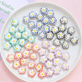 10pcs Japanese Ceramic Beads DIY Jewelry Hand Necklace Materials