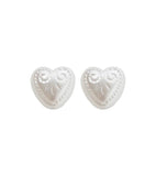 Vintage Antique Pearl Embossed Ekli Bead DIY Jewelry Earring Accessories