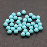 10pcs Natural Obsidian Bead 10mm Round Sand Stone Loose Bead DIY Jewelry Making