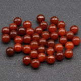 10pcs Natural Obsidian Bead 10mm Round Sand Stone Loose Bead DIY Jewelry Making