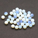 10pcs Natural Obsidian Bead 10mm Round Sand Stone Loose Bead DIY Jewelry Making