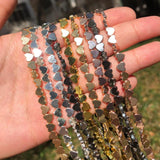 6x5mm Hematite Love Heart Beads Natural Stone Jewelry Making DIY Bracelet