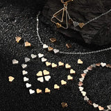 6x5mm Hematite Love Heart Beads Natural Stone Jewelry Making DIY Bracelet