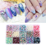4mm Mixed Color ABS Pearls Beading Spacer for Diy Jewelry