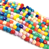 Synthetic Coral Engraving Flower Beading Punch Loose Beads DIY Jewelry