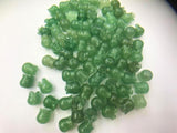 4pcs 10mm Green Aventurines Flower Beads DIY Necklace Wedding Decoration