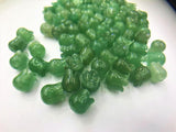 4pcs 10mm Green Aventurines Flower Beads DIY Necklace Wedding Decoration