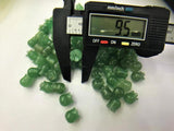 4pcs 10mm Green Aventurines Flower Beads DIY Necklace Wedding Decoration