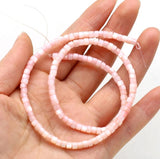 3x4mm Shell Beads for Women Jewelry Making DIY Necklaces Earrings