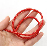 3x4mm Shell Beads for Women Jewelry Making DIY Necklaces Earrings