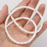 3x4mm Shell Beads for Women Jewelry Making DIY Necklaces Earrings
