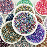 2000pcs ABS Pearl Beads Rainbow Loose Beads DIY Necklace Bracelet