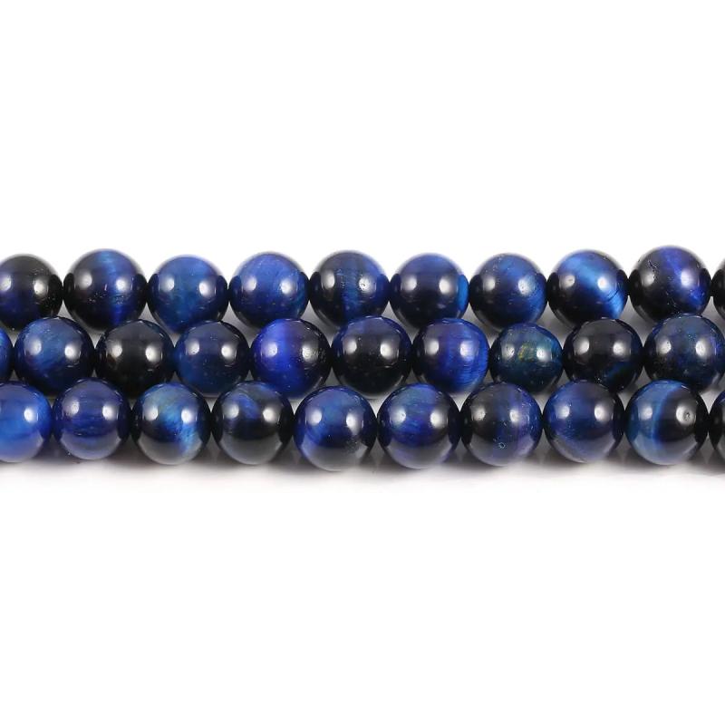 Tiger Eye Stone Beads 4/6/8/10/12mm Round Loose Beads for DIY Necklace Bracelet