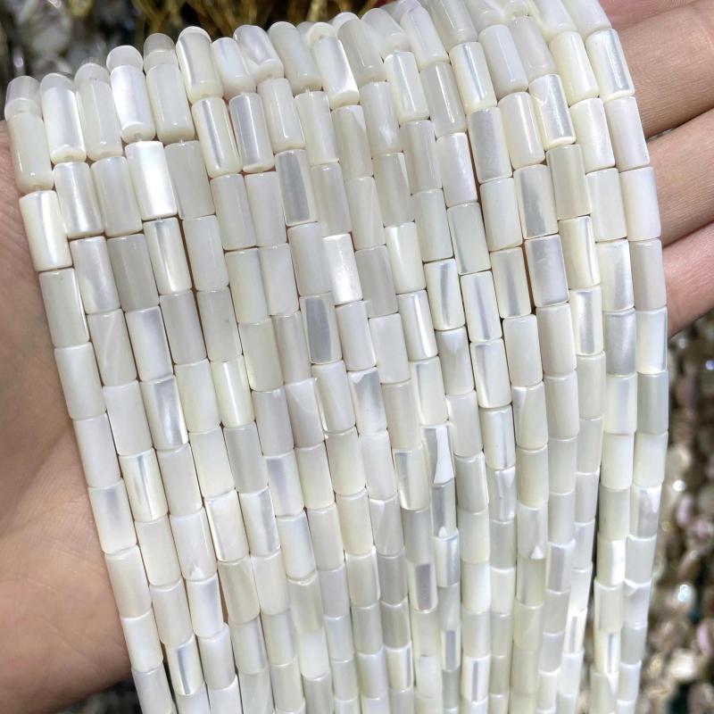 Natural Trochus Top Shell Stone Loose Beads for Jewelry Making DIY
